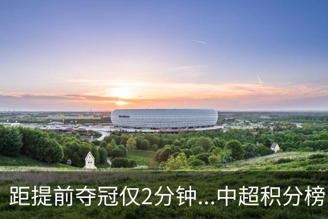 距提前夺冠仅2分钟...中超积分榜：蓉城先赛11分领跑，津门虎第12