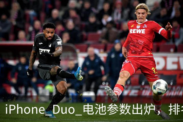 iPhone Duo 电池参数出炉，排名第三！